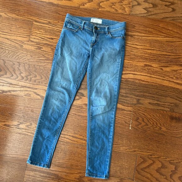 Free People Denim Jeans Size 25 Skinny Jeans Size 0 Made in USA - Picture 2 of 7